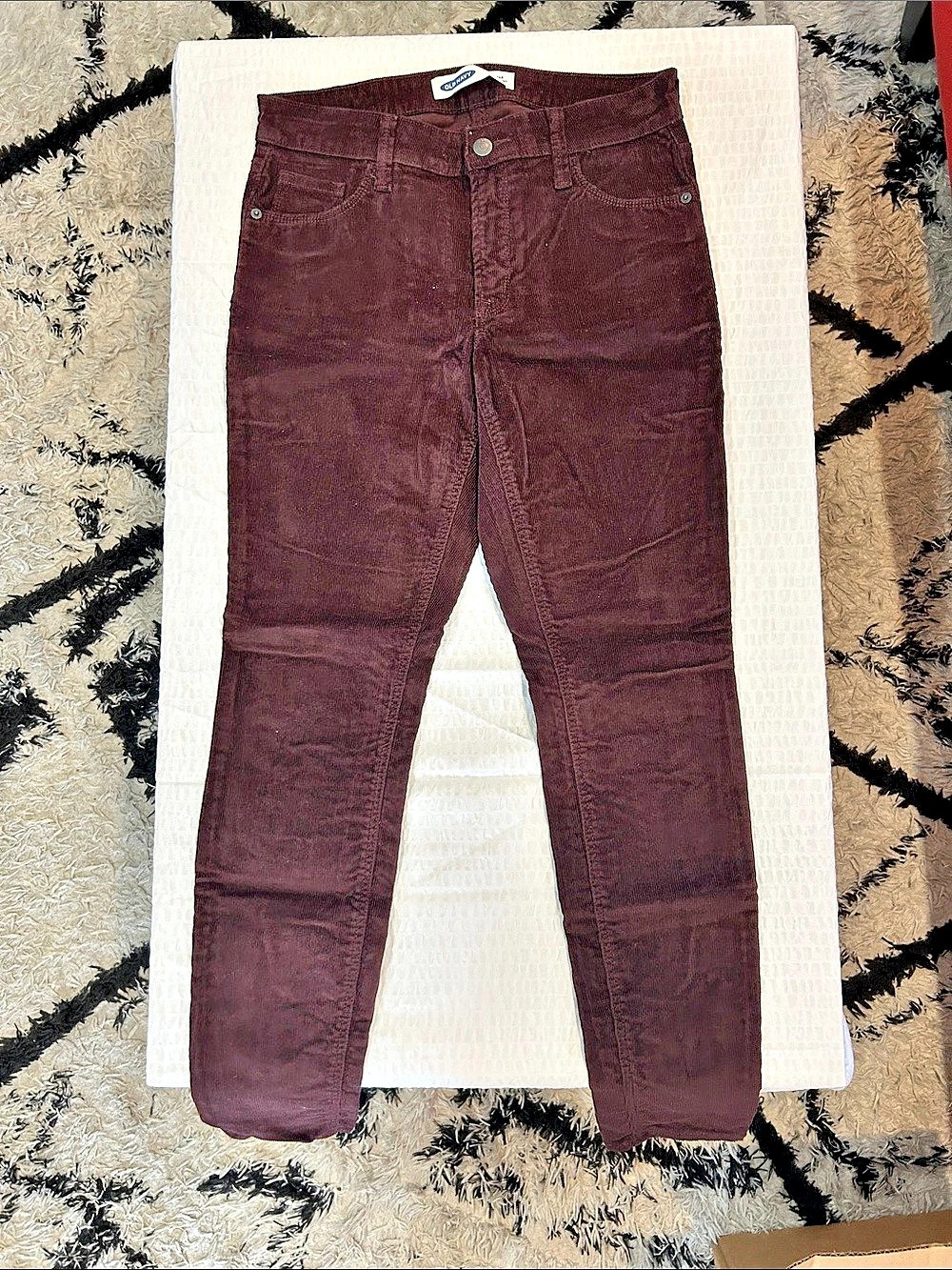 Old Navy Rockstar Super Skinny Corduroy Pants Women's Brown Skinny Pants